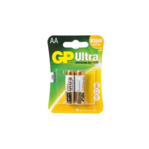 Батарейка щелочная GP LR6 ULTRA ALKALINE 15AU-2CR2 BL-2/20/80